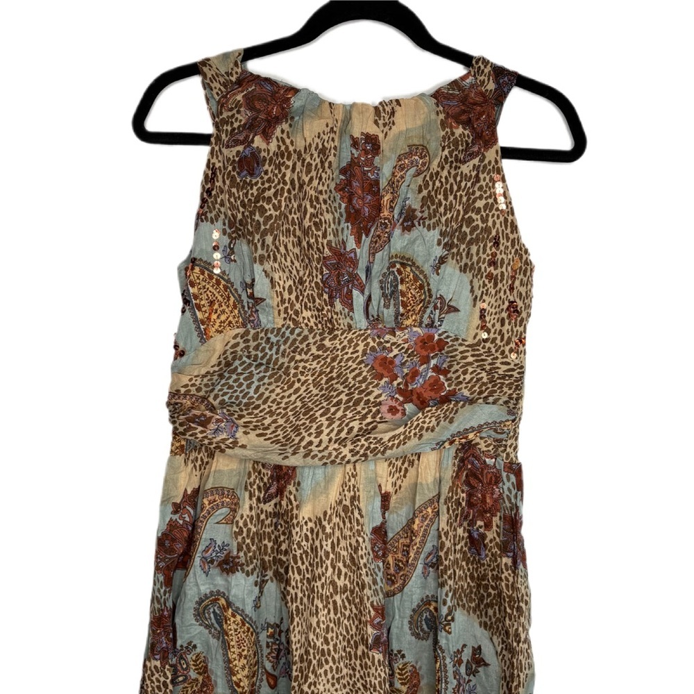 Multicolour Print Cotton Dress - Picture 4 of 13